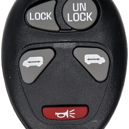 Dorman 13742 Keyless Entry Remote 5 Button Compatible with Chevrolet/Oldsmobile/Pontiac Models