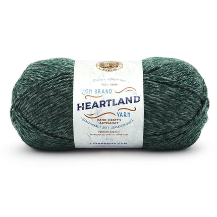 Lion Brand Yarn Heartland, Worsted-Weight Yarn for