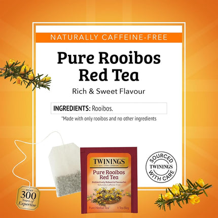 Twinings Tea Red African Rooibos Tea, 20 ct
