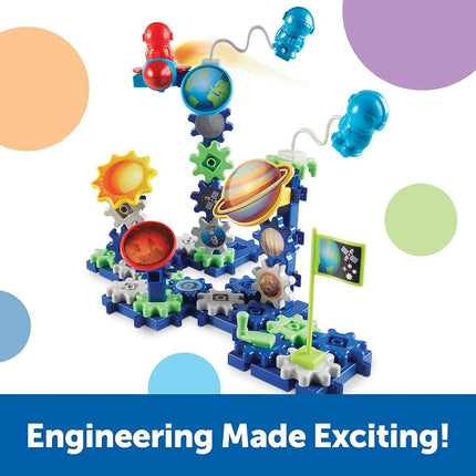Learning Resources Gears Gears Gears! Space Explorers Building Set, Gears & Construction Toy, STEM Toys, Gears for Kids