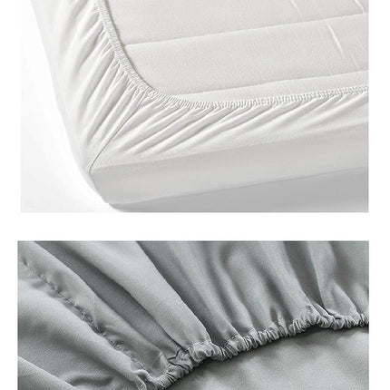 Premium Hotel Quality 1-Piece Fitted Sheet, Luxury & Softest 1500 Thread Count Egyptian Quality Bedding Fitted Sheet Deep Pocket up to 16 inch, Wrinkle and Fade Resistant, Full, Black