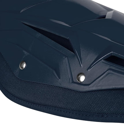 Protège-tibias de receveur de baseball à double genou CHAMPRO Optimus MVP, longueur 14,5", CG104NY, marine