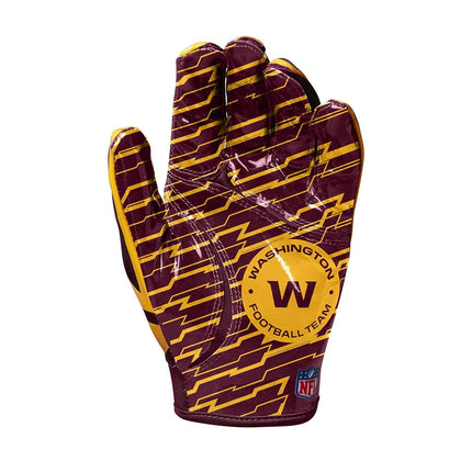 Wilson NFL Stretch Fit Gloves - Washington- Adult