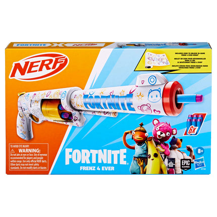 Nerf Fortnite Frenz 4 Ever Blaster, Bonus Code to 