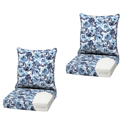 Arden Outdoor Deep Seat Cushion Set, Foam, 22x24, 