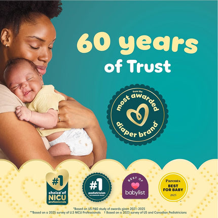 Pampers Swaddlers Diapers - Preemie - 27 ct