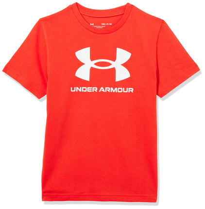 Under Armour Boys' Sportstyle Logo Short-Sleeve T-