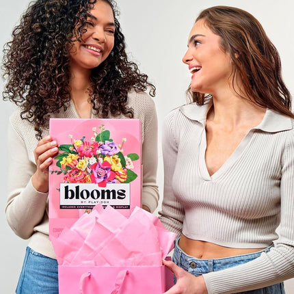 Blooms by Play-Doh Garden Flower Bouquet Making Kit, Floral Crafts for Adults, DIY Relaxing Home Décor Set