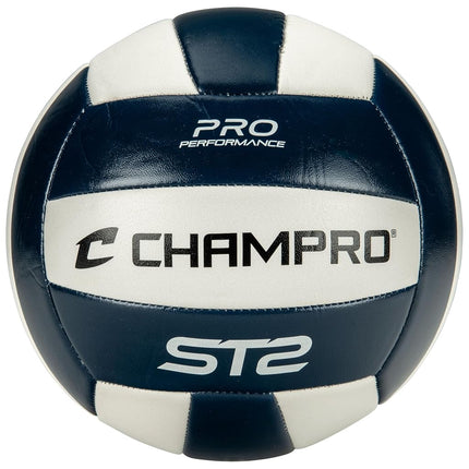 Champro ST2 Indoor/Outdoor Volleyball, Navy