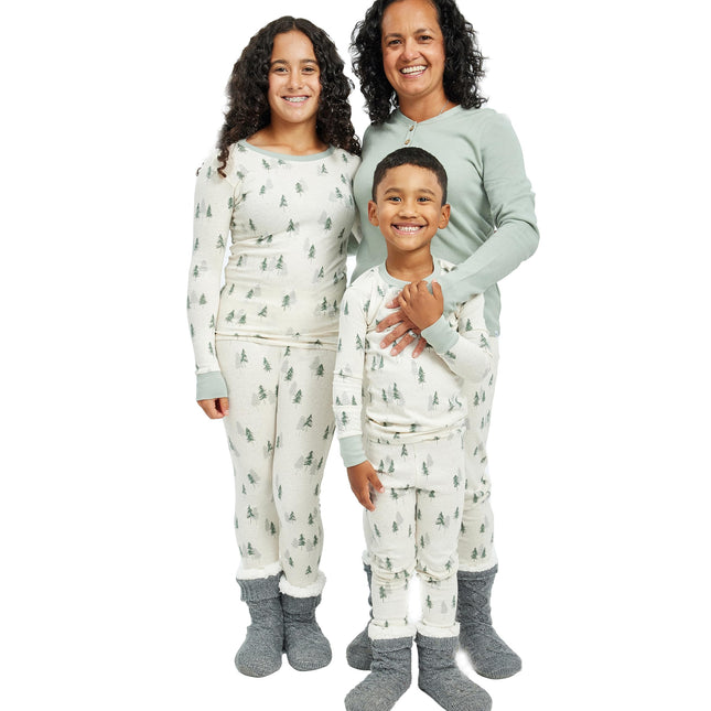 HonestBaby Family Matching Holiday Pajamas Organic