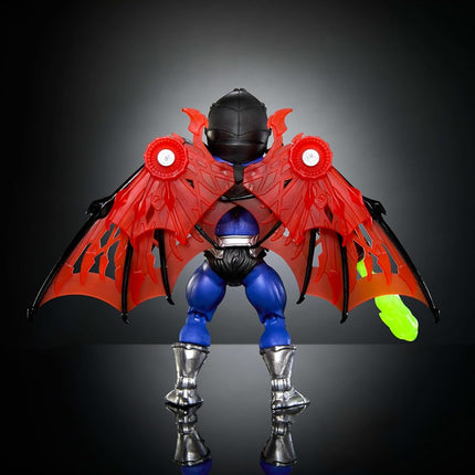 Masters of the Universe Origins Turtles of Grayskull Hordak Villain Action Figure Toy, 16 Articulations, Tech Arm & Wings, TMNT & Motu Crossover