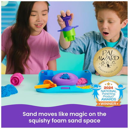 Kinetic Sand SquishMotion Playset, Moldable Play Sand Sensory Toys, Ages 5+