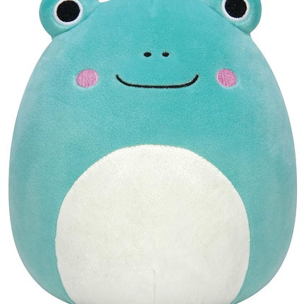 Squishmallows Original 12-Inch Ludwig Teal Frog with Mint Green Belly - Medium-Sized Ultrasoft Official Jazwares Plush