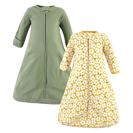 Hudson Baby BabyCotton Long-Sleeve Wearable Sleepi