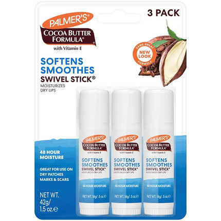Palmer's Cocoa Butter Formula Swivel Stick, 0.5 Ounce (Pack of 3)