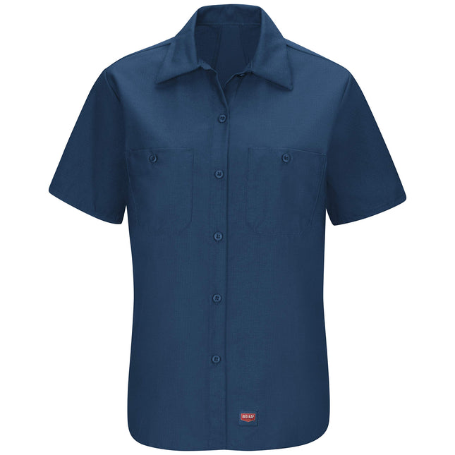 Red Kap WomensWomen's Short Sleeve Work Shirt with