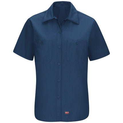 Red Kap WomensWomen's Short Sleeve Work Shirt with