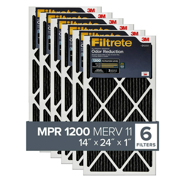 Filtrete 14x24x1, AC Furnace Air Filter, MPR 1200,