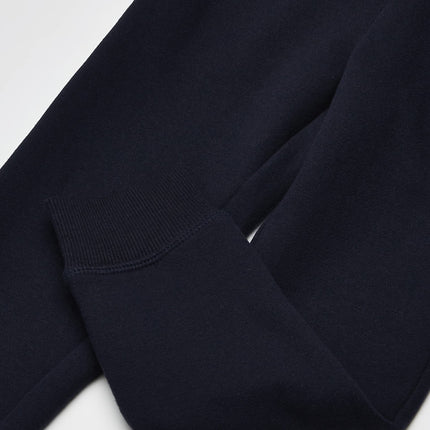 Nautica Boys' Basic Fleece Jogger Sweatpants, Elastic Waistband with Drawstring Closure, Super Soft Cotton-Blend, Navy, 10-12