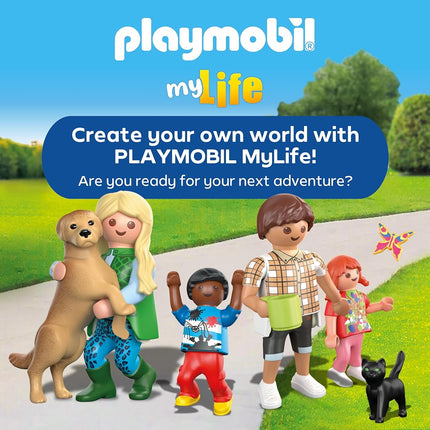 Playmobil | My Life | Asian Garden with Panda Feeding | Toys for Children aged 4+ | 71762