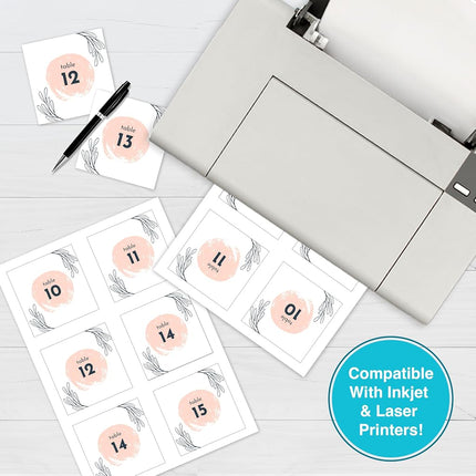 PrintWorks White Cardstock 8.5" x 11" - 67 lb/147 GSM Vellum Bristol - 250 Sheets - Made in the USA - SFI® Certified - 92 Bright - Card Stock Printer Paper for School, Craft, & Office Use (00564)