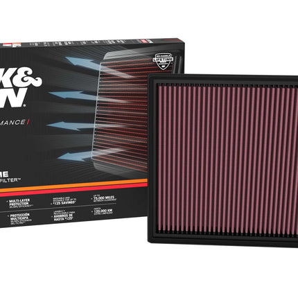 K&N Replacement Air Filter compatible with Ford E3