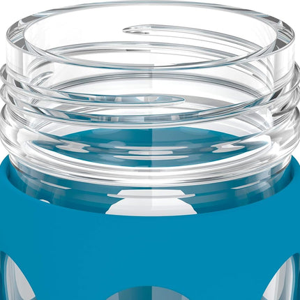 Lifefactory Glass Hydration Bottle Teal Lake 475 ml