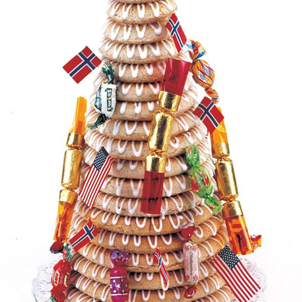 Norpro 3273 Cake Forms Nonstick Kransekake Norwegian Dessert Ring Tower New 3273