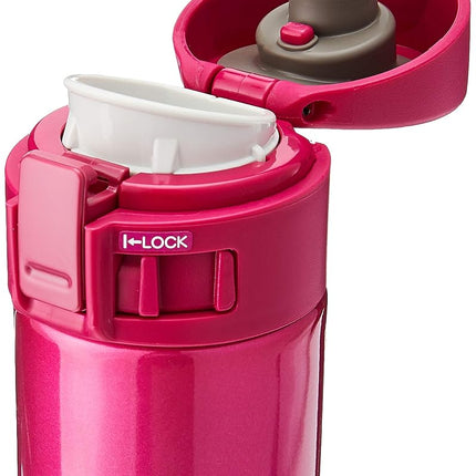 ZOJI Zojirushi Stainless Steel SM-KHE48PV Mug, 16 oz, Cherry