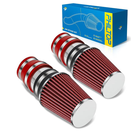 PHILTOP 3.5" Cold Air Intake Kit Fit for 2008-2012