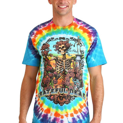 Liquid Blue Men's Grateful Dead Rainbow Bertha Tie