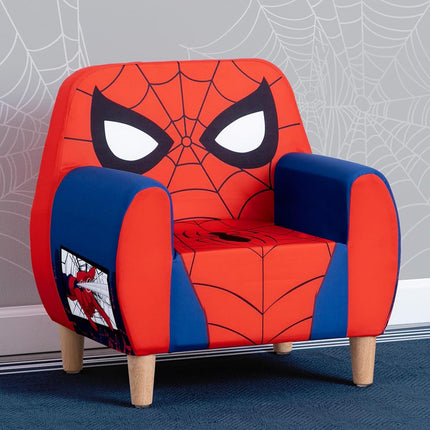 Delta Children - Marvel Spider-Man Kids Foam Chair, Red