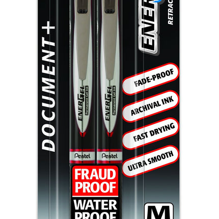 Pentel EnerGel PRO Permanent Gel Pen, Medium Line,