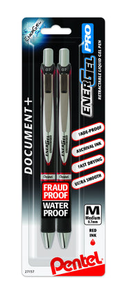 Pentel EnerGel PRO Permanent Gel Pen, Medium Line,
