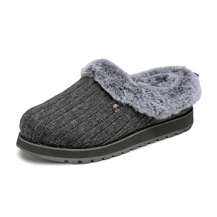 Skechers Women's Keepsakes Ice Angel Slipper, Grey