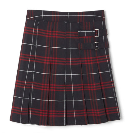 French Toast Little Girls' Plaid Pleated Scooter, 