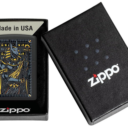 Zippo Lighter, Anubis Design