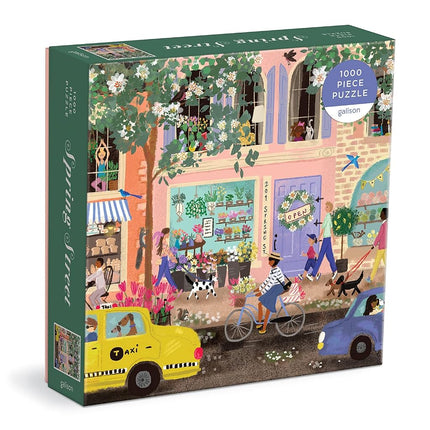 Galison 9780735372405 Jigsaw Puzzle, Greens, Pink,