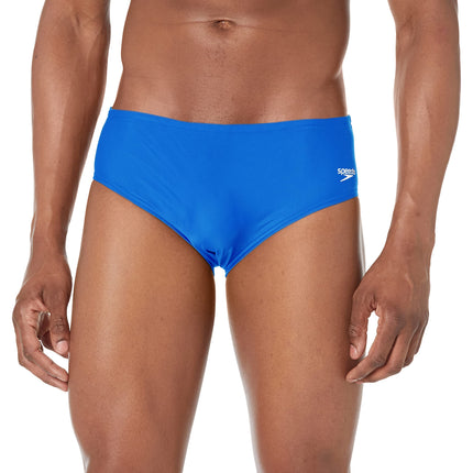 Speedo Men's Solid Lycra Brief, Sapphire, 34
