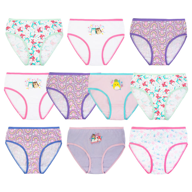 Squishmallows Girls Underwear Panties and Shorts w