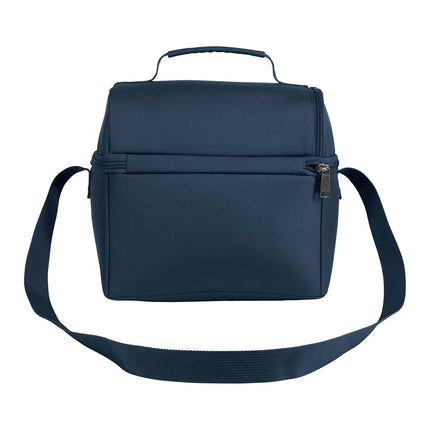 Carhartt B000030440199 12 Can Two Compartment Cooler, Fully-Insulated Lunch Box, Polyester Metal, Navy