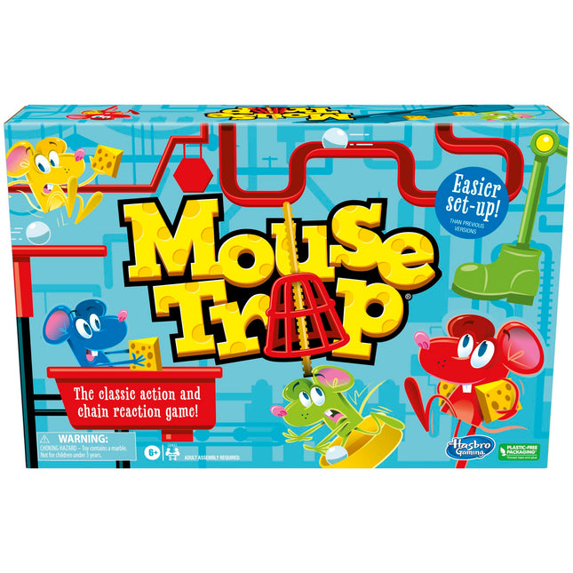 Hasbro Gaming Mouse Trap Game, Multicolor, One Siz