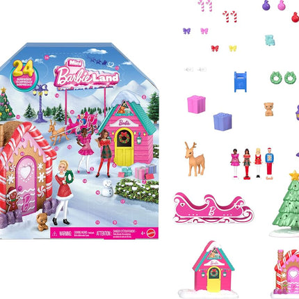 Barbie Mini Barbie Land Collectible 2025 Advent Ca