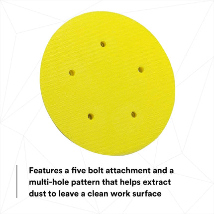 3M 05781 Hookit 8" Dust Free Disc Pad