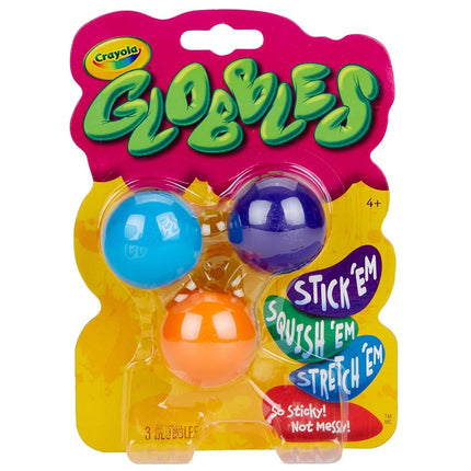 CRAYOLA GLOBBLES 3/PKG ASSRT COLR