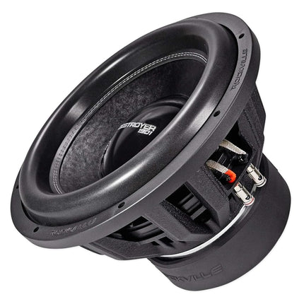 Rockville Destroyer 15D1 15" Competition Car Audio Subwoofer w/USA Voice Coils!