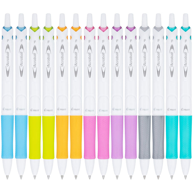 PILOT Acroball PureWhite Advanced Ink Refillable &