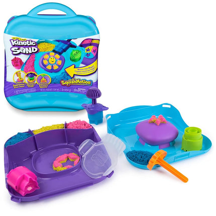Kinetic Sand SquishMotion Playset, Moldable Play Sand Sensory Toys, Ages 5+