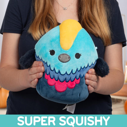 Squishmallows Original 20cm Melrose el Casuario - Peluche oficial de Jazwares - Juguete de peluche suave y coleccionable con forma de pájaro - Añádelo a tu equipo - Regalo para niños y niñas