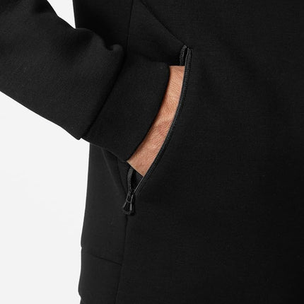 Helly Hansen Men's HP Ocean FZ Jacket 2.0, Black, XL